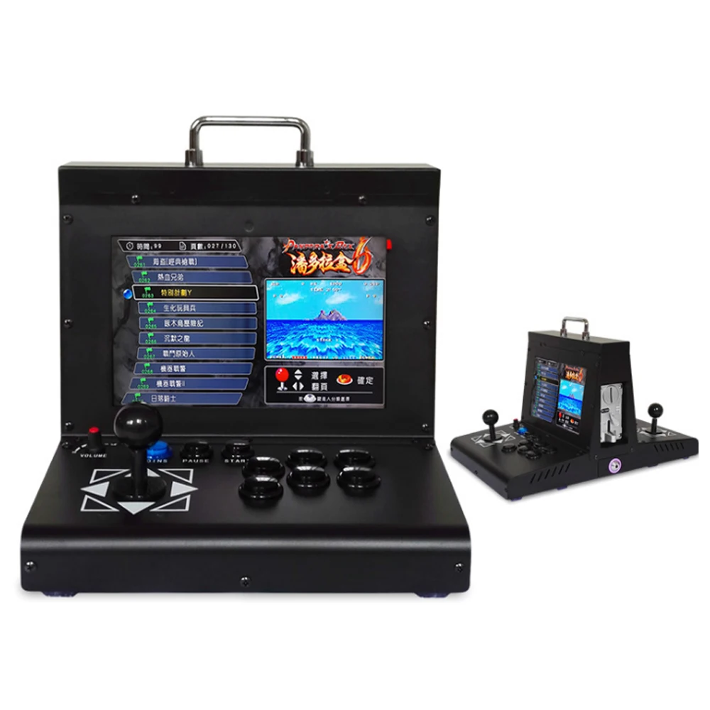

1300 in 1 pandora box 6 fighting machine arcade back to back double LCD