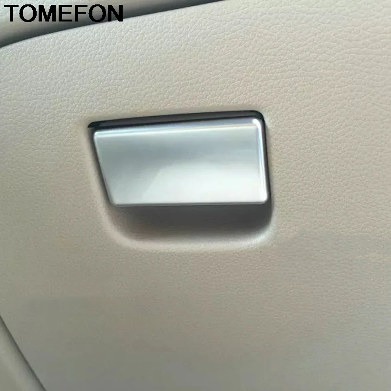 

TOMEFON For Nissan Qashqai J11 X-trail T32 Rogue Xtrail Glove Box Handle Decoration Sequins Sticker Cover Trim Accessories ABS