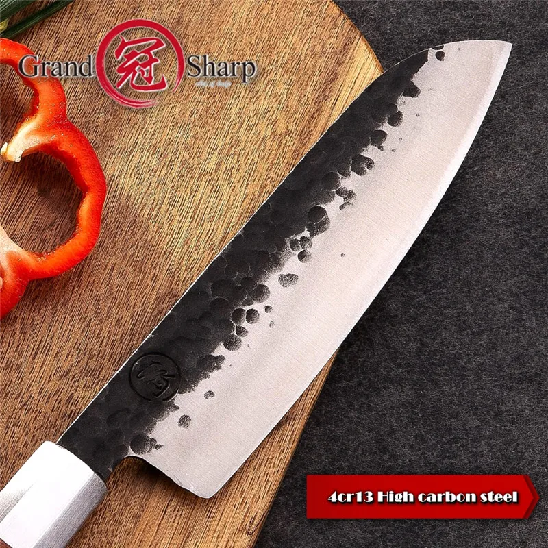 Santoku-Knife-7-inch-Handmade-Kitchen-Knives-Japanese-kitchen-knives-High-Carbon-Steel-Chef-s-Cooking (1)