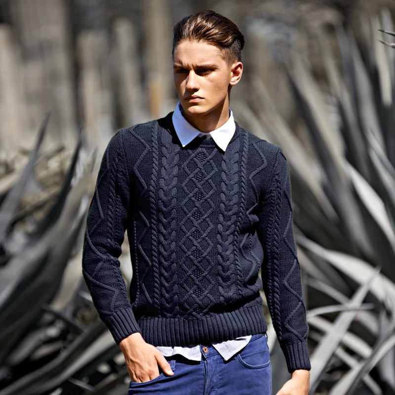 Aliexpress.com Buy Mens Slim Thick Warm Vintage Sweater Japan Style Red/Blue Color Pullovers Sweaters at autumn winter from Reliable pullover cashmere