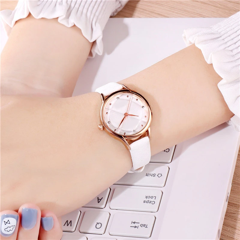 

Women Dress Ladies Luxury Watches High Quality Fashion Leather Strap Women Watch Casual Round Quartz Wrist Watch relojes mujer