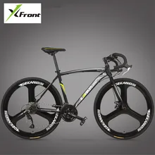 New Brand Road Bike font b Carbon b font Steel Frame 700CC Wheel 21 27 Speed