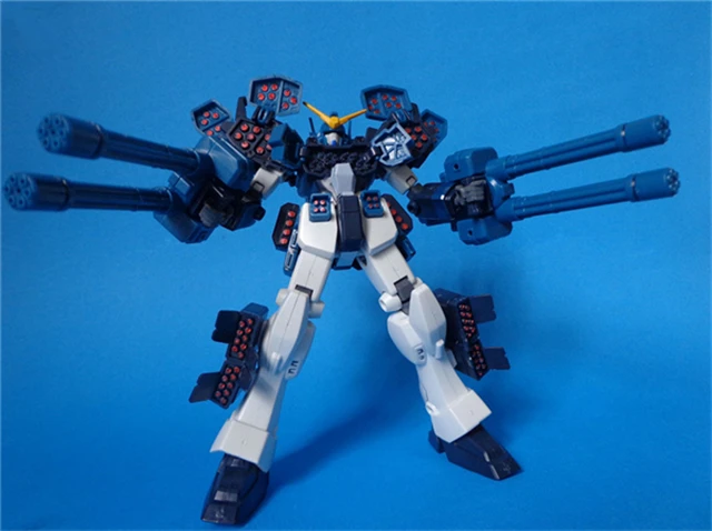 Bandai Gundam HG 1/144 тяжелые руки индивидуальный мобильный костюм сборные модели наборы