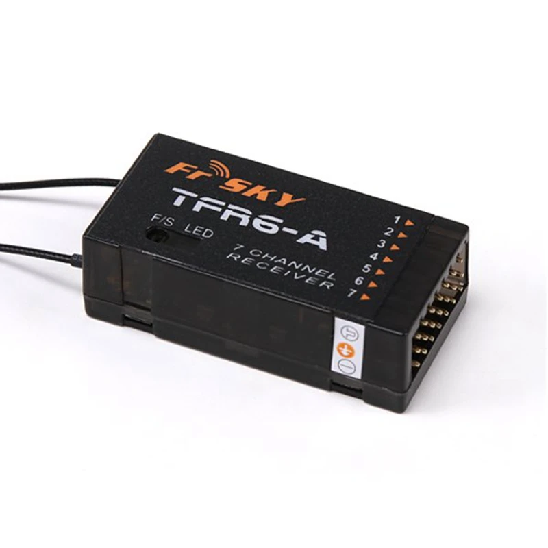 FrSky 2,4 г 7CH TFR6-A получить Compatibler Горизонтальные Разъемы для Futaba