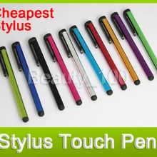 Для IPhone IPad для емкостного экрана Стилусы стилус 2000 шт./лот 10 видов цветов