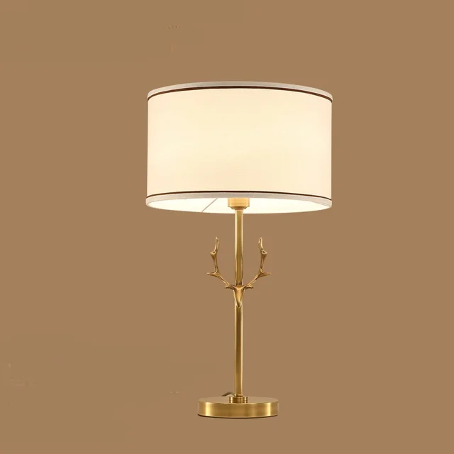Cloth Stand For Bedroom Creative Decoration american style all copper bedroom bedside table lamp modern Cloth Stand For Bedroom Creative Decoration american style all copper bedroom bedside table lamp modern