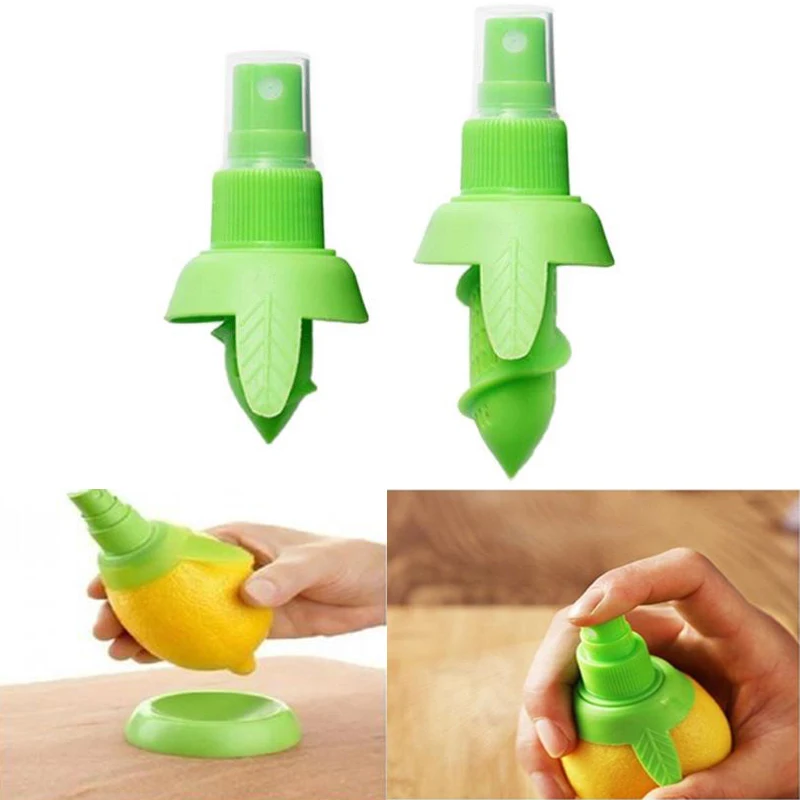 

2Pcs Lemon Orange Sprayer Fruit Juicer Citrus Spray Orange Juice Squeezers Reamers Fruit Kitchen Cooking Tools