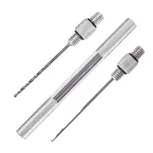 3 в 1 Набор карповая рыболовная такелажная игла для приманки инструмент для рыбной дрели снасти приманка для бойлов дрель Стрингер игла Нескользящая алюминиевый сплав