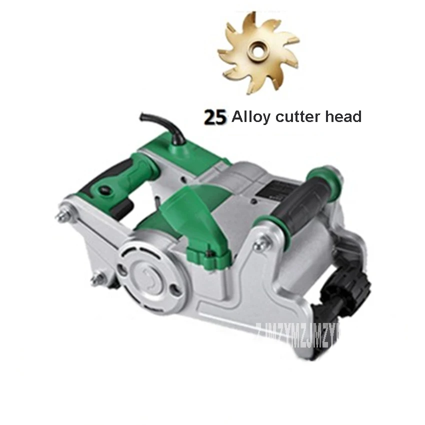 High power Electric Slotting Machine Wall Groove Cutting Machine Forming Slotting Cutting