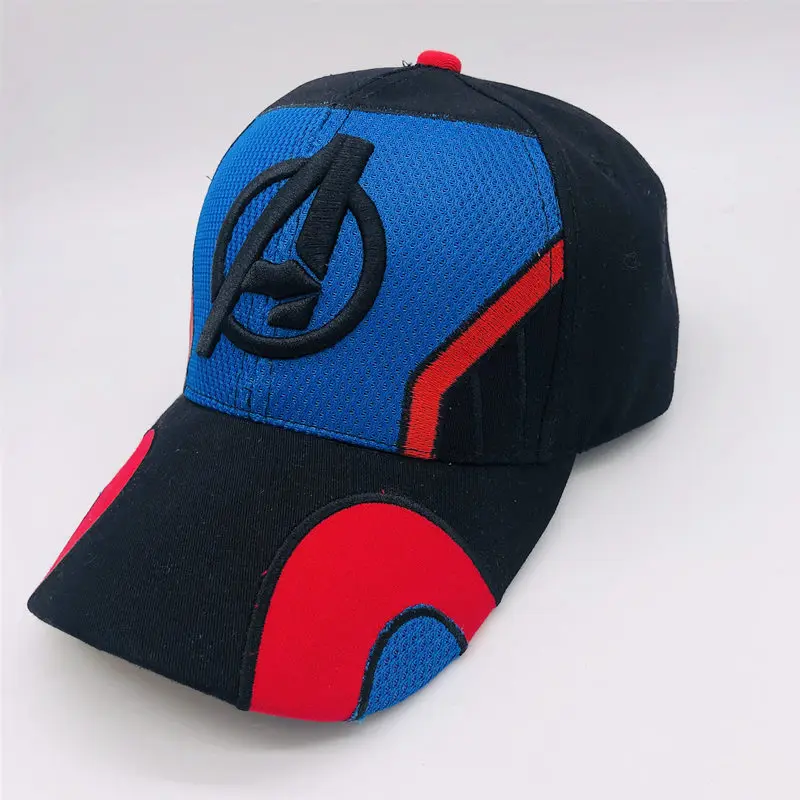 

New Movie Super Heros Captain America Ironman Thor Hulk hats Model Toys Avengers badge Cap Figure Toy Kids Gifts
