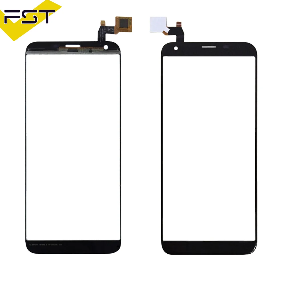 Черный датчик для Oukitel k5 сенсорный экран дигитайзер стеклянная панель запасные