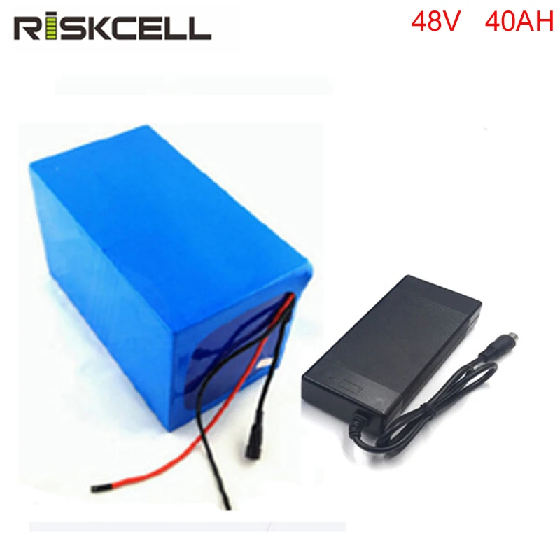 

Free Customs taxes shipping High Capacity 48V 40ah Rechargeable Lithium Ion Battery Pack with 50A discharge rate current BMS