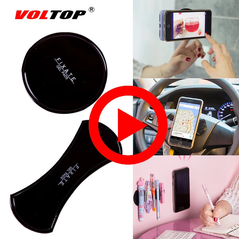 

VOLTOP Car Ornaments Mobile Phone Key Debris Strong Paste Anti-Slip Silica Gel Pad Car Accessories For Auto Home Office Bathroom