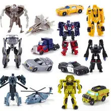 Классные! 1 шт. Детские Классические роботы-машинки, игрушки для детей, фигурки