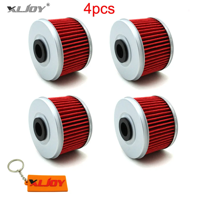 4x масляный фильтр для Honda TRX 200D 300 350 350D 400FW 400X420 TM 300EX 400EX 350TE 350FM 500FM XL125V VT125C CBF250 ATC250SX 350X