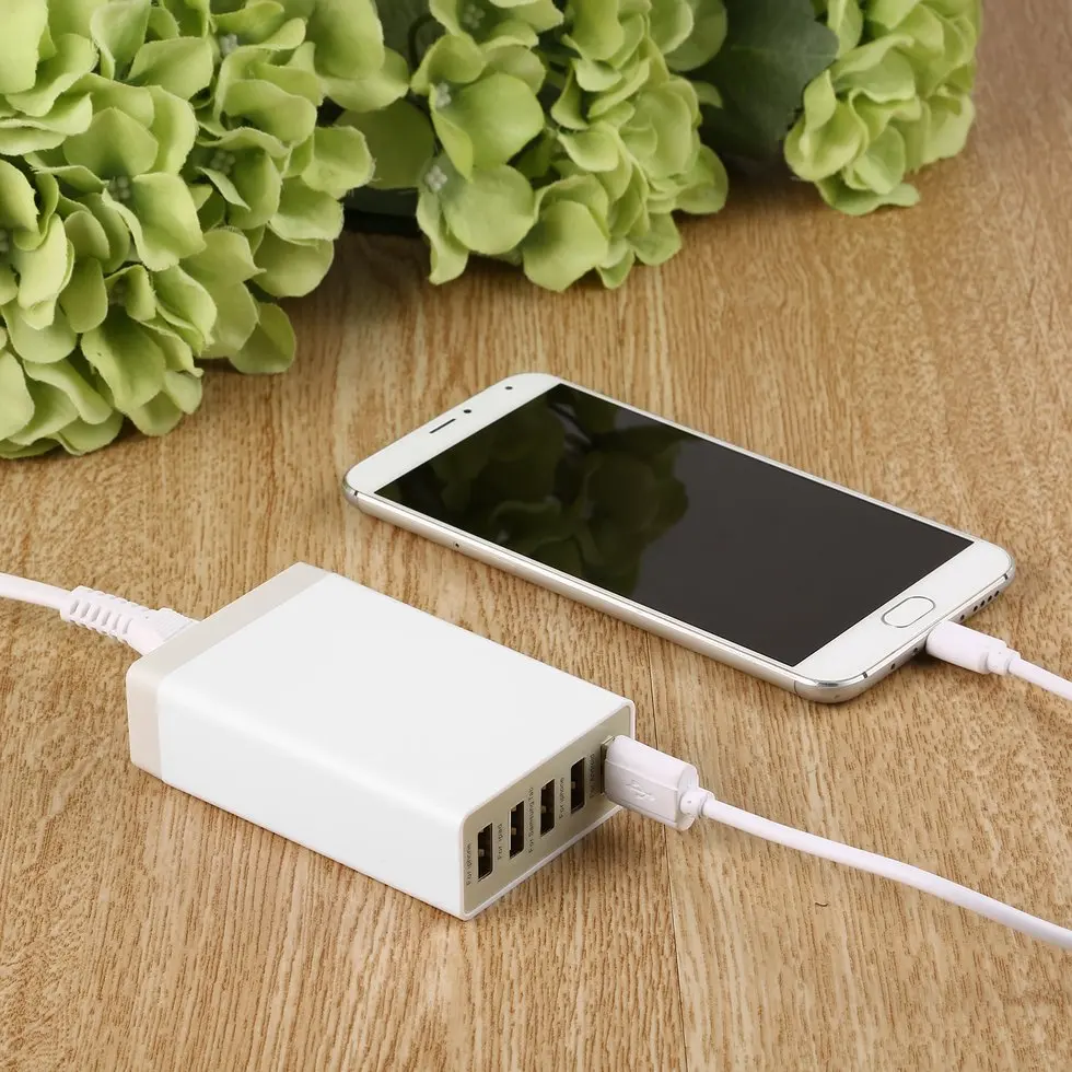 

10PCS Charging Smartphone Charge Socket AU Plug 5V 8A 5 Ports USB Charger Adapter