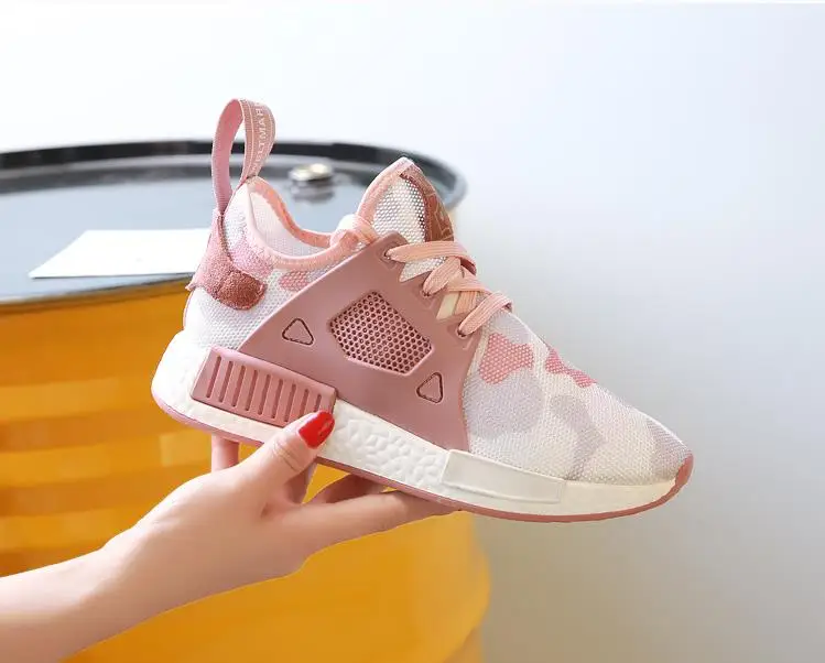 2017 Military Camouflage Breathable women's Sport Running Shoes Army