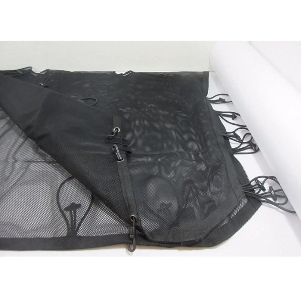 Us 43 99 Chuang Qian Black Eclipse Sun Shade Full Length For 4 Door Jeep Wrangler Jk Sahara Sport X Unlimited 2007 2018 In Sunroof Convertible