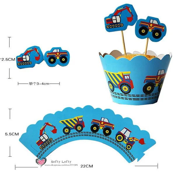 Cupcake DIY Materials Engineering Vehicle Style - 3