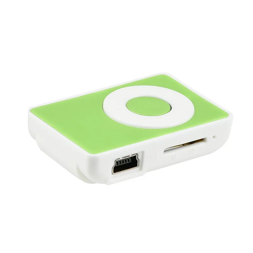 USB MP3 музыкальный медиаплеер Поддержка 32 ГБ Micro SD TF карта Мини Клип Мода для Runnning