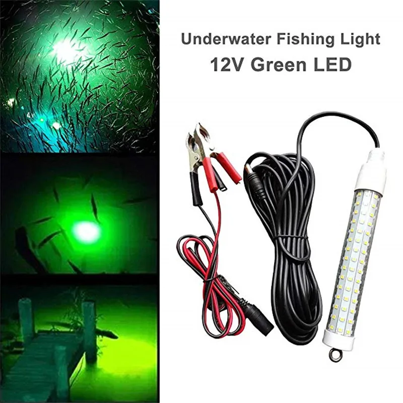 12 в 120 светодиодный 1000 люменов приманка 10 Вт ночной рыболовный искатель светильник shads светодиодный рыболовный подводный светильник