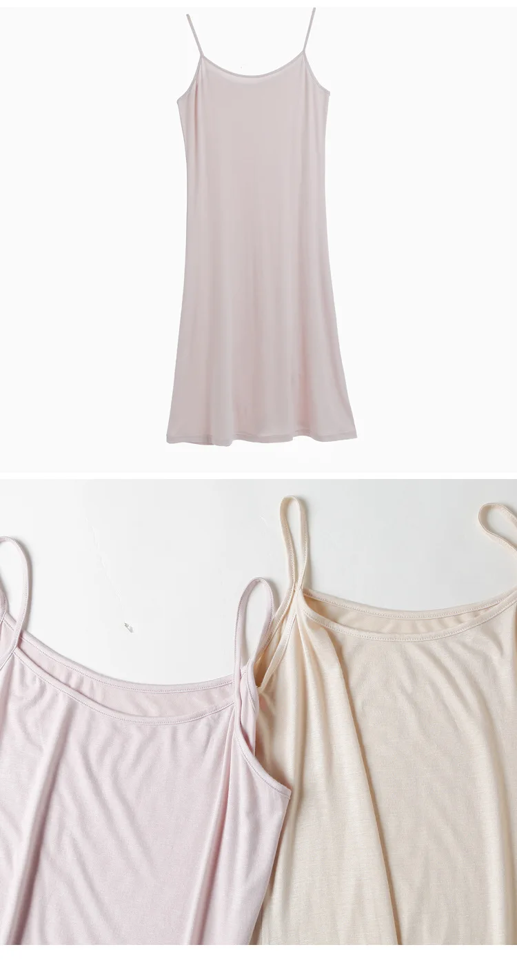 Модал длинный ремешок Женское шифоновое платье для отдыха тонкий езды юбка платье-специальный продукт