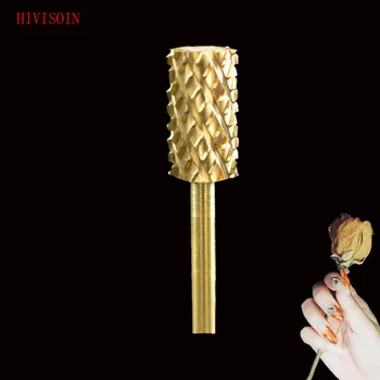 

HIVISOIN -15PCS- Carbide nail grinding head-Large Barrel Bit - 6001000 - 4XC