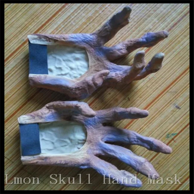 

One Pair Halloween Party Cosplay Werewolf Wolf Paws Claws Cosplay Gloves Creepy Costume Party Hand Gloves Hand Mask in stock
