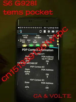 

Free shipping dhl + S6 G928p with tems pocket , support CA and volte testing ,support polqa and qesq ,all social Networks test