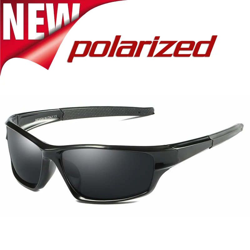 JULI Polarized Sunglasses 2018 Men's Retro Male Sports Sun Glasses For Men Brand Design Driving