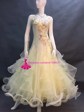 Standard Ballroom Dresses Women New Design High Quality Stage Show Tango Flamenco Waltz Ballroom Dancing Competition Dress