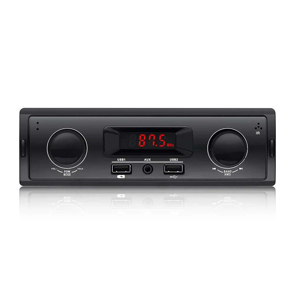 1 Din 12 V автомобильный стерео аудио стерео без Bluetooth без пульта дистанционного управления Поддержка FM Aux в USB приемник плеер радио MP3