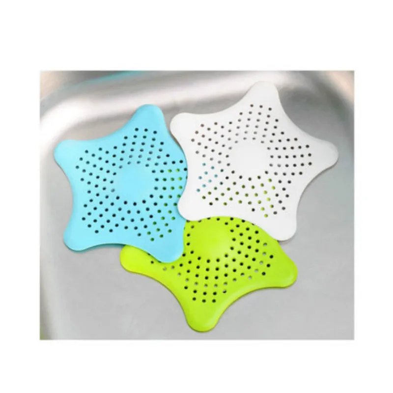 

Kitchen Silicone Tools Sewer Drain Hair Colanders Strainers Bathroom Sink Filter