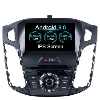 

1 Din Car no DVD Multimedia player Android 9 GPS Stereo System For Ford/Focus 2012-2017 Radio FM eight Cores 4+32G headunit