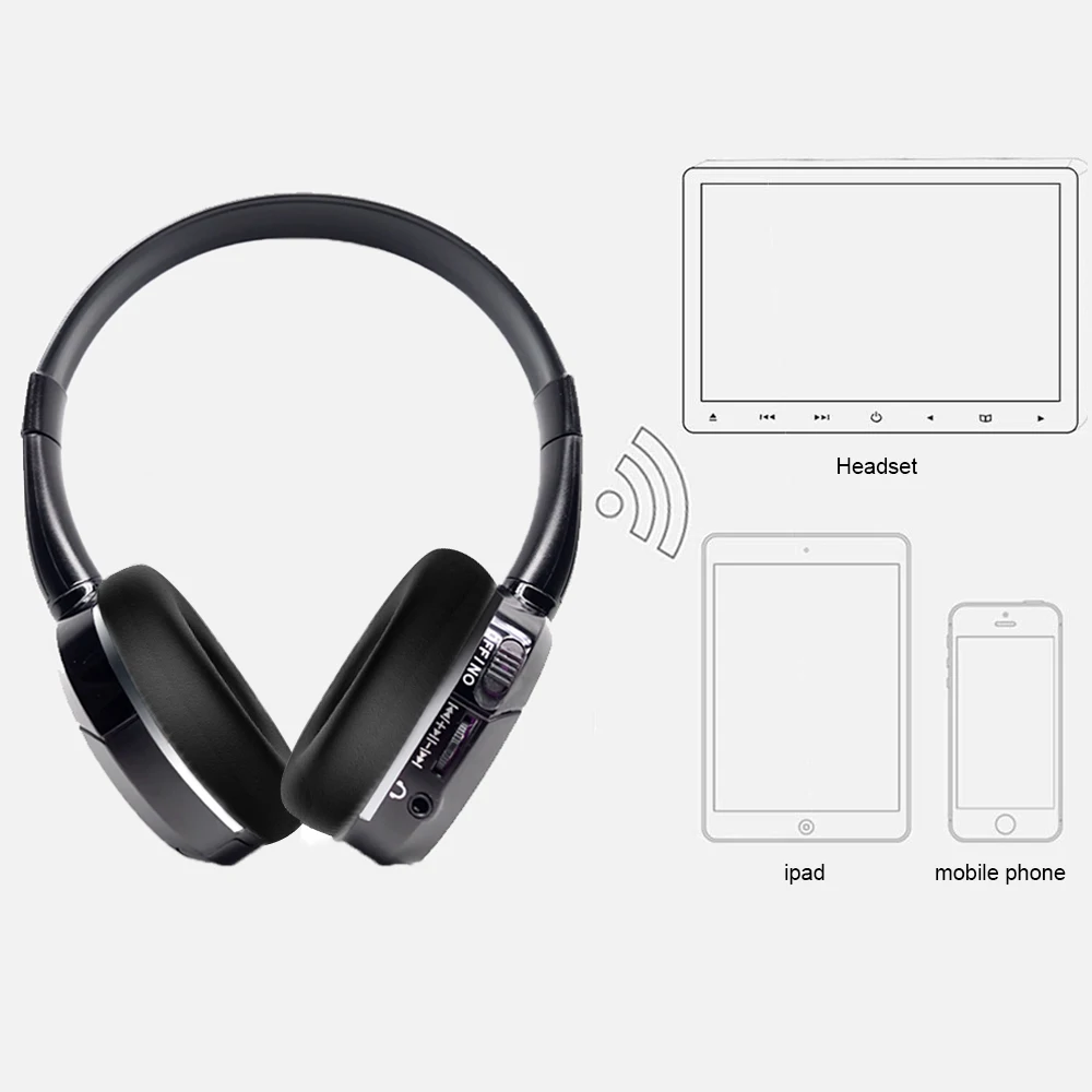

Wireless Bluetooth headphone portable headset active noise reduction hifi stereo good sound quality for mobile game earphone