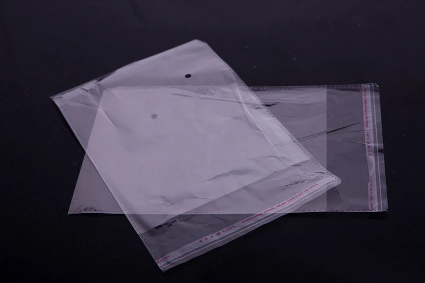 Большой размер прозрачный из целлофана с застежкой/БОПП/поли мешки прозрачный Opp мешок упаковки пластиковые пакеты самоклеющиеся уплотнения для Подарочный пакет diy