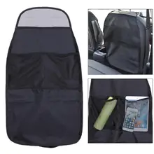 Impermeable Universal Auto organizador de asiento trasero bolsa de almacenamiento de asiento trasero de coche desgaste cubierta de protección de suciedad para niño bebé chico kick Mat Pad