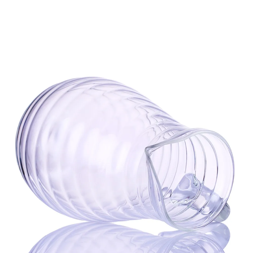 1.8л термостойкий фильтр Фильтр стеклянный чайник, стеклянный кувшин с бамбуковой крышкой стеклянный чайник стакан для воды чайная бутылка