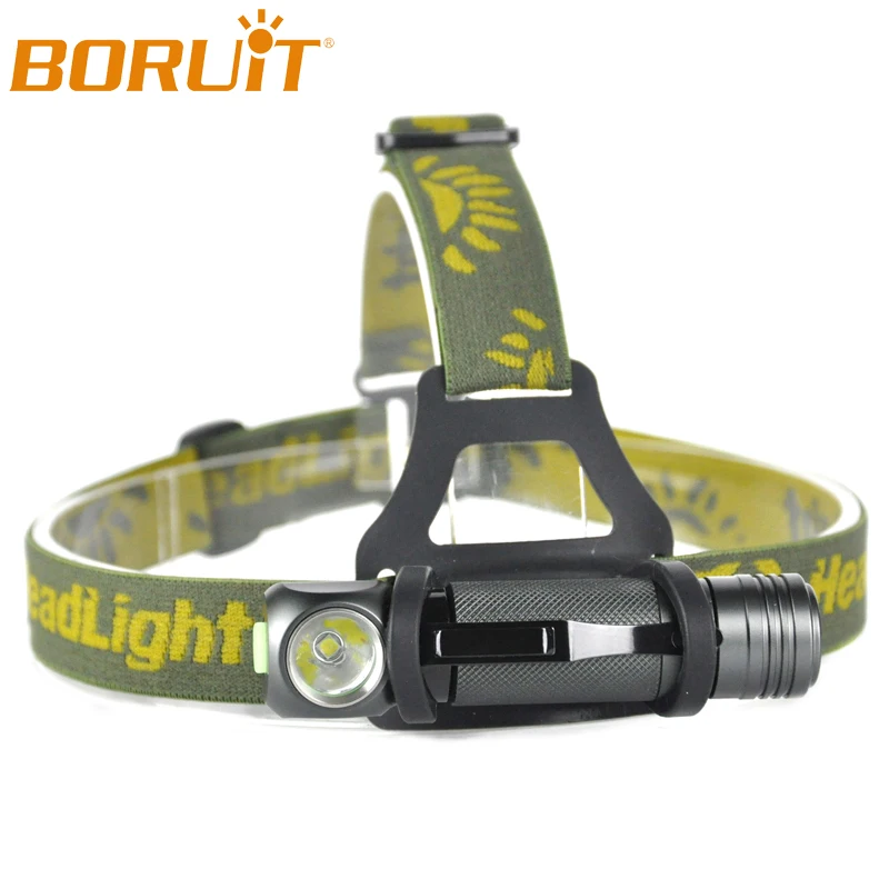 

BORUiT Bright XPL V5 LED Headlamp Flashlight Waterproof Outdoor Camping Lamp Portable Hunting Fishing Head Torch Light 18650