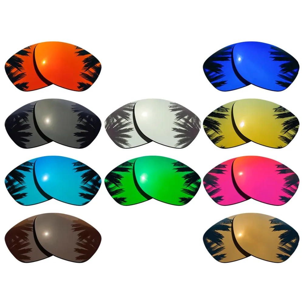 Поляризованные Сменные линзы с зеркальным покрытием для оправы Oakley Jupiter разные