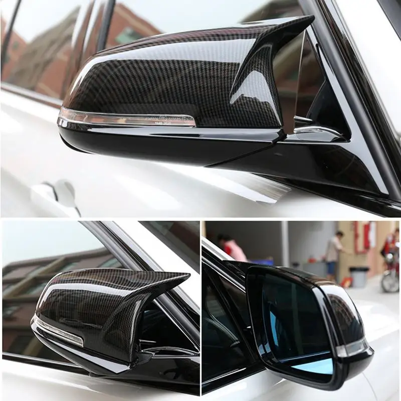 

Professional Modification 1 Pair Carbon Pattern Rearview Mirror Housing for BMW F10 F18 14-16 18 Year Drop Shipping