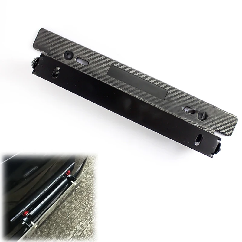 Car License Plate Frame Holder Carbon