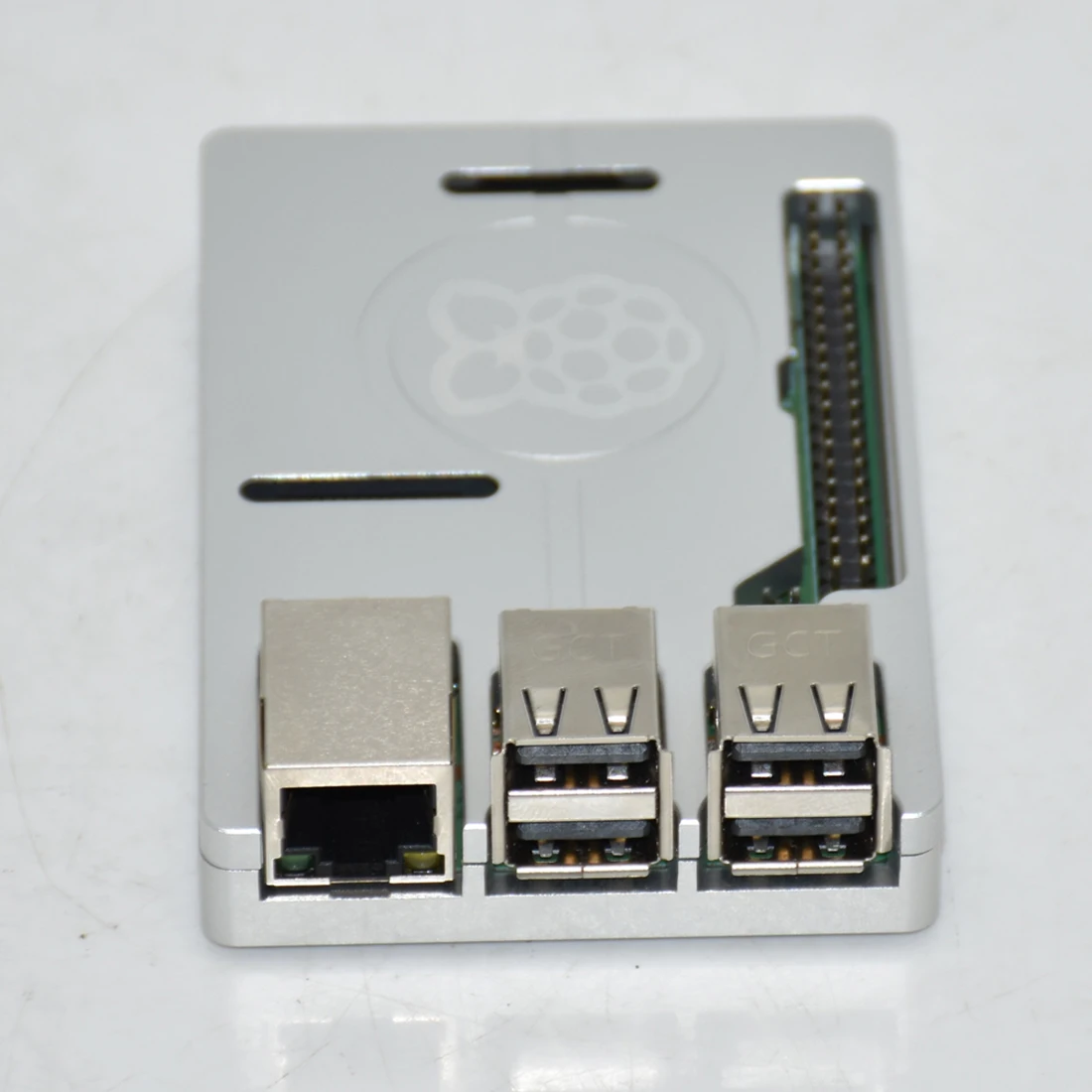 Ультратонкий алюминиевый сплав ЧПУ-коробка портативный каркас для Raspberry Pi 3B+ программируемые игрушки аксессуары-Серебристый Блок