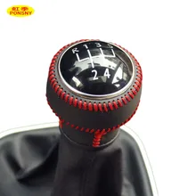 PONSNY Чехлы для интерьера автомобиля чехол для Volkswagen VW Golf 6 Sagitar 2012 Bora Ручное переключение из натуральной кожи ручной работы чехол