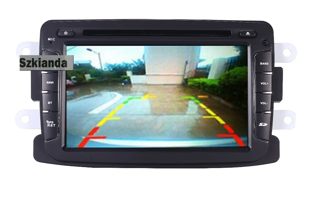 Best 4G+32G 7 inch Android 8.1 Car DVD Player For Renault Dacia Sandero Duster Lada Xray 2 Logan 2 4G WIFI GPS Navigation Radio OBD 1