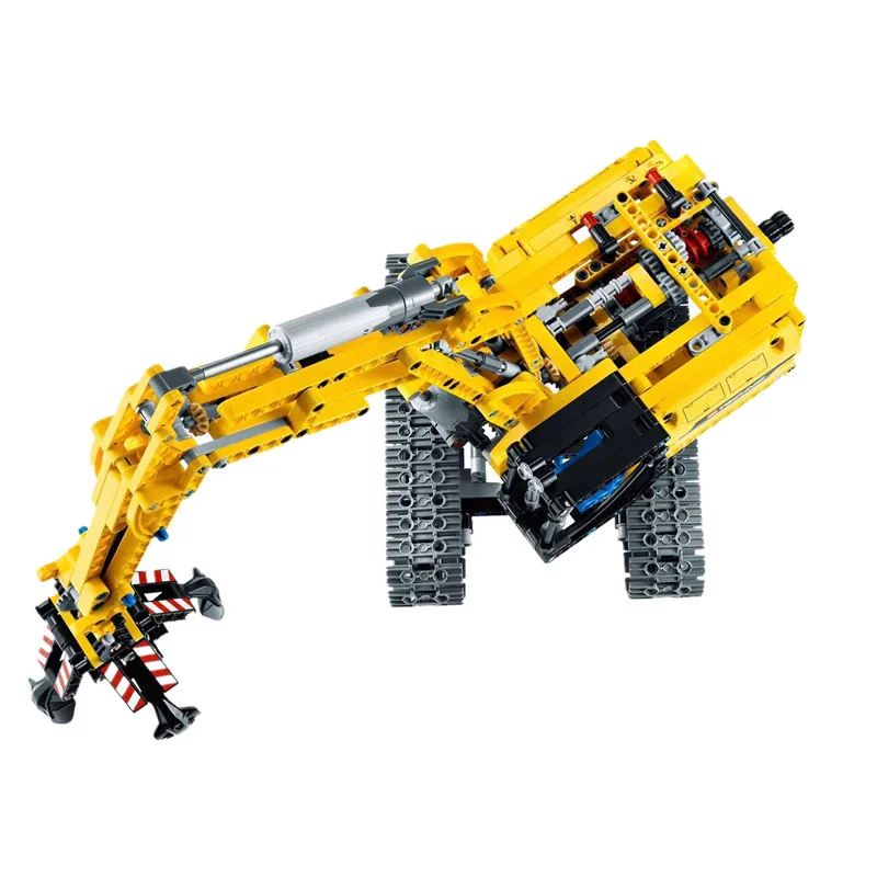 720pcs 2in1 Compatible Legoing Technic Excavator Model Building Blocks Brick Without Motors Set City Kids Toys for children Gift