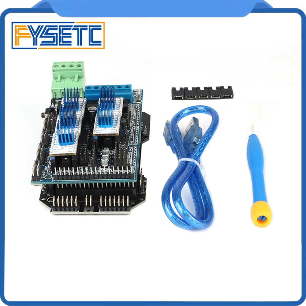 Re arm 32 бит плата управления обновлением Mega 2560 R3 + Ramps 1 5 панель шт. TMC2130 v1.0 Драйвер