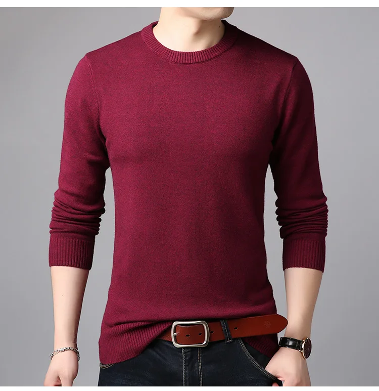 MRMT 2018 бренд Для мужчин свитера Однотонная одежда тонкий Young свитер круглый воротник большой Размеры пуловер для человека топы тонкий свитер