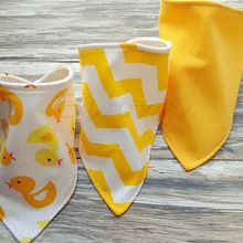 3 шт. детские нагрудники для мальчиков и девочек Слюна полотенце бандана нагрудники капель треугольник Дети головной платок