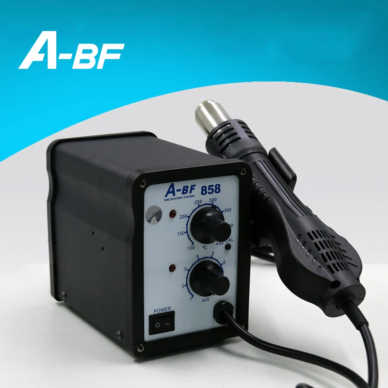 

A-BF 858/858D Hot Air Gun Desoldering Station Digital Display Intelligent Lead-free Disassembly Welding Table Maintenance Tool